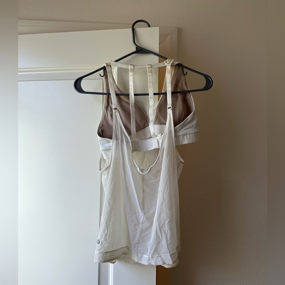 Lululemon built in tank top